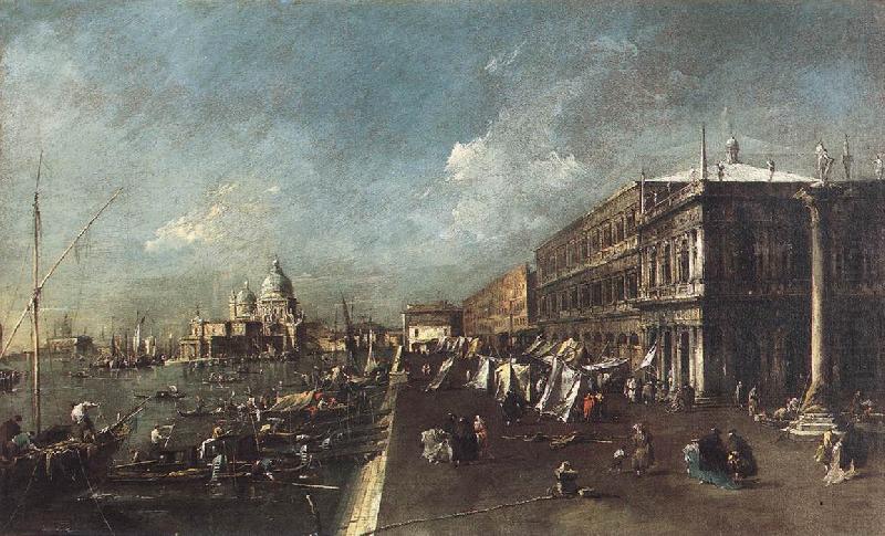 GRIMMER, Jacob View of the Molo towards the Santa Maria della Salute rg china oil painting image